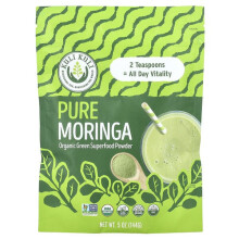Reine Bio-Moringa, Grünes Superfood-Pulver