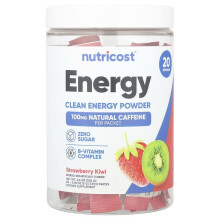 Energie, Saubere Energie Pulver, Erdbeere Kiwi
