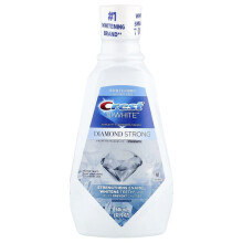 3D White, Bain de Bouche Anticaries au Fluorure Diamond Strong, Sans Alcool, Menthe Hivernale