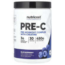Performance, Pre-C, Pre-Workout-Komplex mit Kreatin, Blaue Himbeere