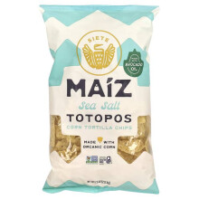Croustilles de Tortilla de Maïs Maiz Totopos, Sel de Mer