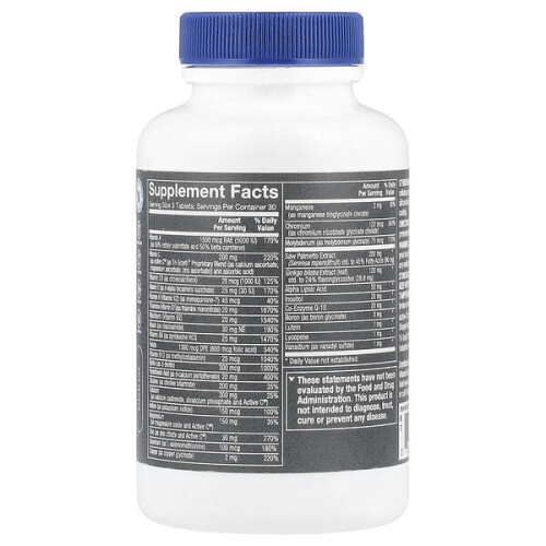 Ultimate Man 50+, Multivitamines et Multiminéraux 1
