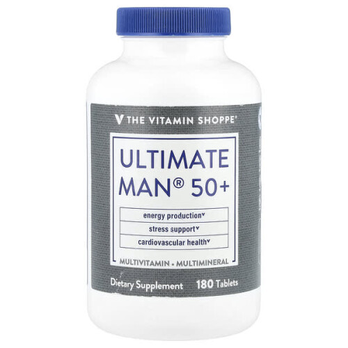 Ultimate Man 50+, Multivitamines et Multiminéraux