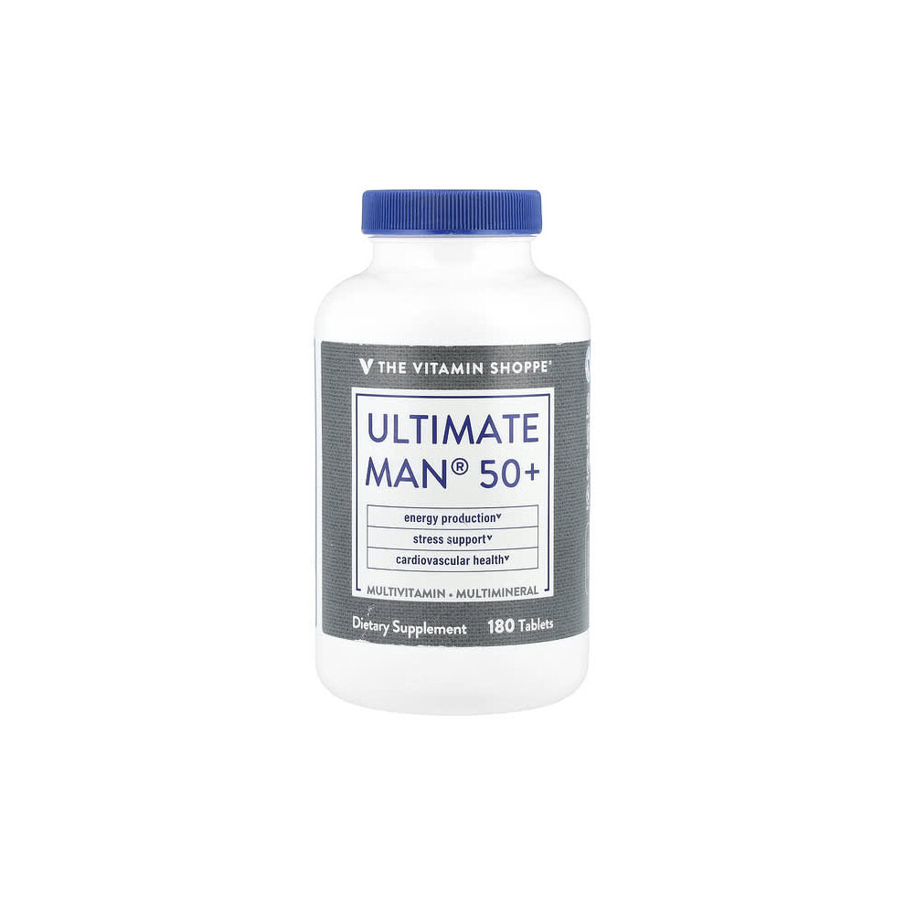The Vitamin Shoppe Ultimate Man 50+, Multivitamin & Multimineral