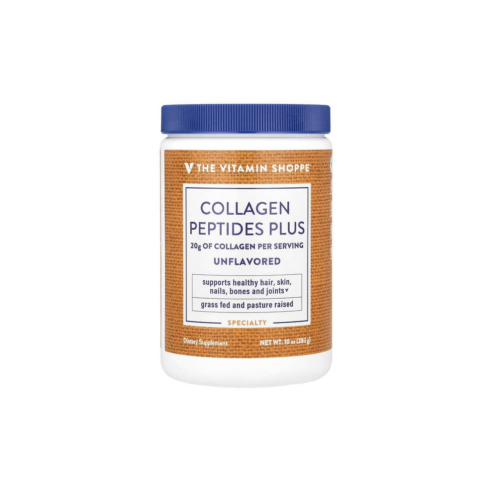 The Vitamin Shoppe Collagen Peptides Plus, Unflavored