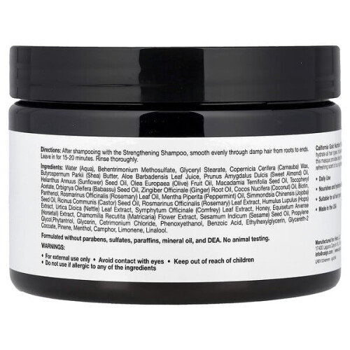 Masque Capillaire Fortifiant, Biotine, Romarin Menthe 1