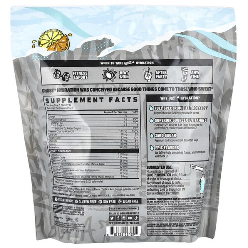 Ghost Hydration, Lemon Crush 1