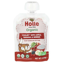 Bio-Joghurt mit Apfel, Banane & Beeren, 8+ Monate