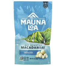 Trockengeröstete Macadamias, Ungesalzen