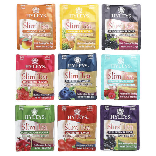 Thé Minceur, Assortiment de 9 Saveurs 2