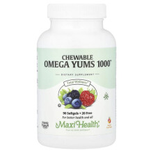 Kautabletten Omega Yums 1000, Natürliche Frucht