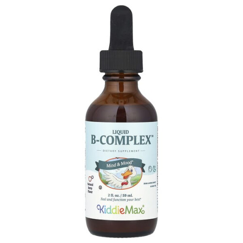 KiddieMax Complexe B Liquide, Baie Naturelle