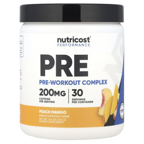 Leistung, Pre-Workout Komplex, Pfirsich-Mango