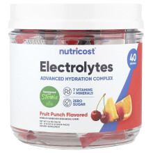 Elektrolyte, Fortgeschrittener Hydrationskomplex, Fruchtpunsch