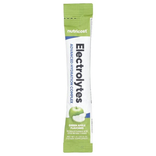 Électrolytes, Complexe d'Hydratation Avancé, Pomme Verte 1