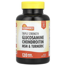 Dreifach stark Glucosamin Chondroitin MSM & Kurkuma