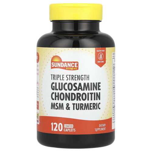 Glucosamine Chondroïtine MSM et Curcuma Triple Force
