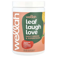 Leaf Laugh Love, Tägliche Grüns & Superfood, Tropischer Punsch