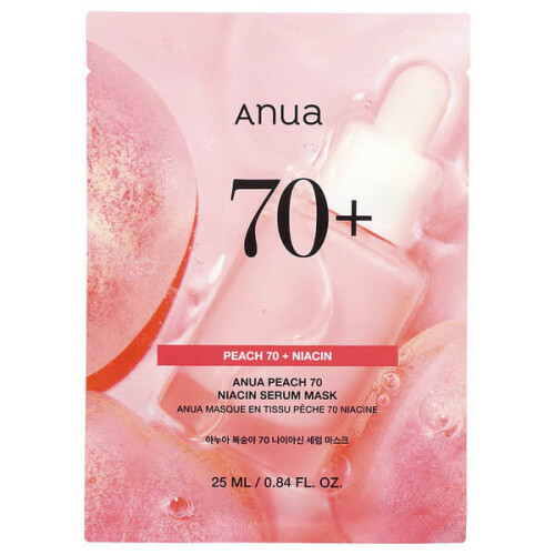 ANUA Ανούα, Κρέμα Νυχτών, 70 Νιασίνη, 1 Φύλλο, 0,84 fl oz (25 ml)