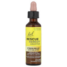 Pipette Rescue Remedy, Anti-Stress, Chocolat et Menthe Poivrée