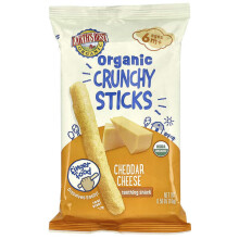 Organic Crunchy Sticks, 6+ Months, Cheddar Cheese