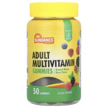 Multivitamines Adultes Gummies, Baies Mixtes Naturelles