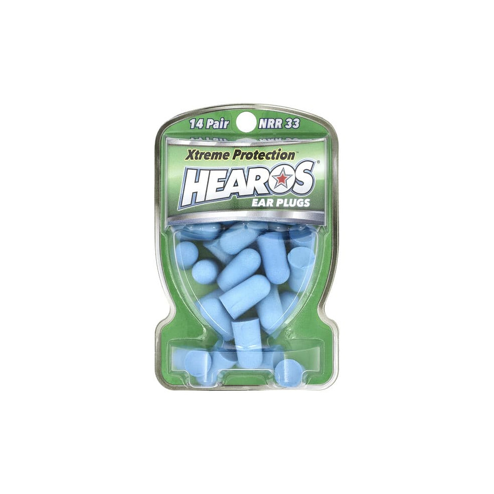Xtreme Protection Ear Plugs, Blue, Nrr 33 756063058266