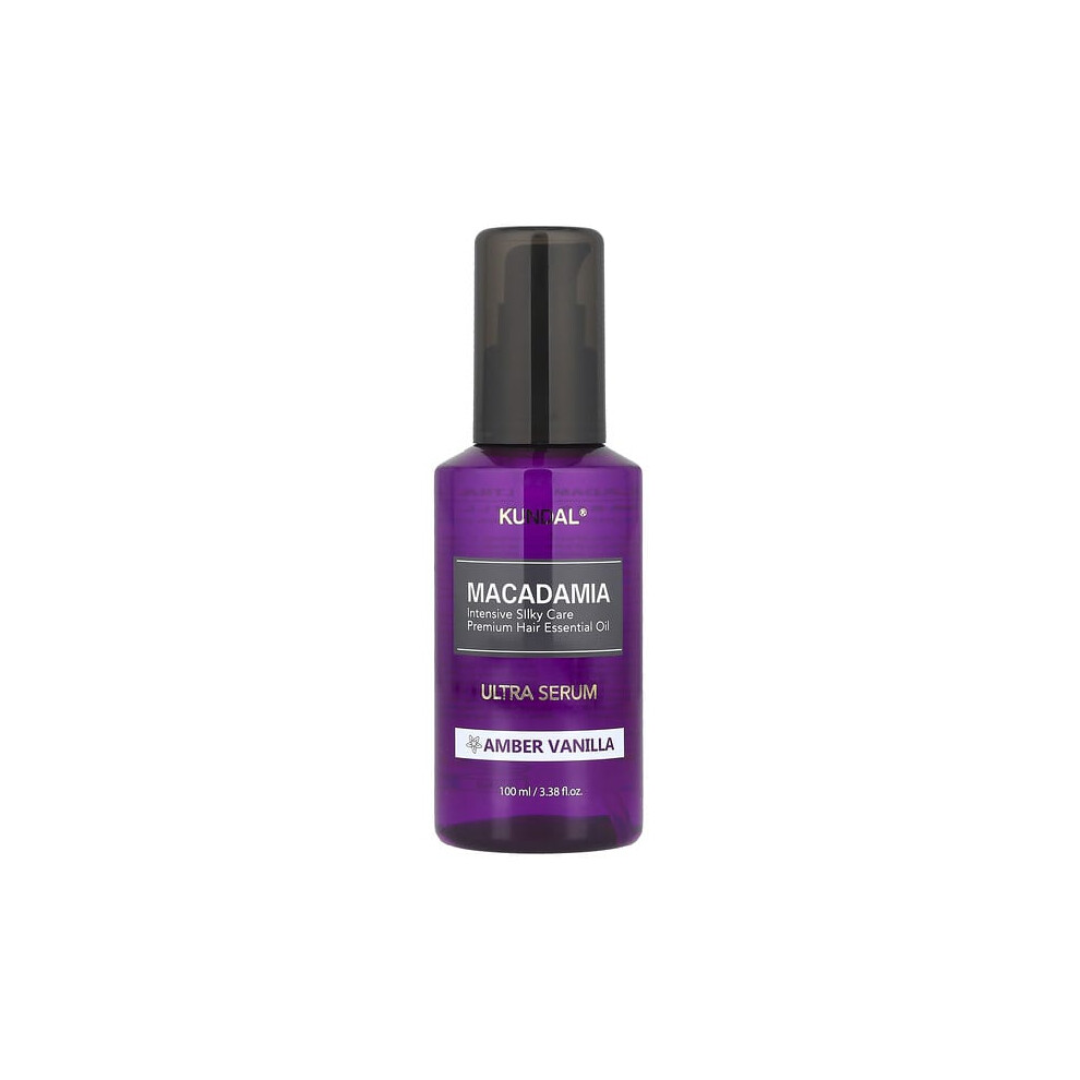 Kundal Amber Macadamia Ultra Hair Serum, Vanilla
