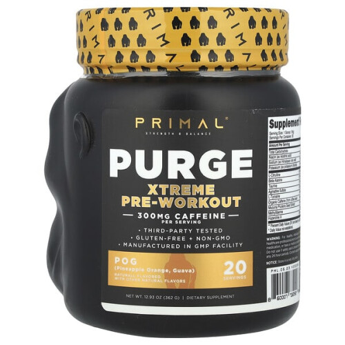 Purge, Xtreme Pre-Workout, POG (Ananas, Orange, Guave) 1