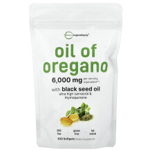 Oreganoöl mit Schwarzkümmelöl