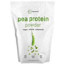 Erbsenproteinpulver, Ungeschmackt