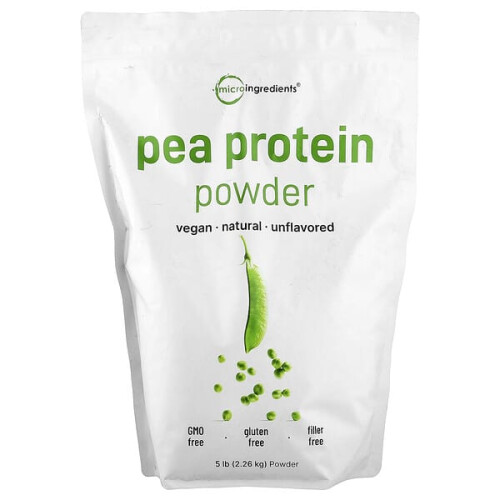 Erbsenproteinpulver, Ungeschmackt