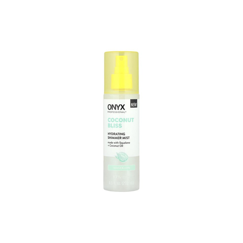Onyx Professional Coconut Bliss, Hydrating Shimmer Mist, Coconut & Vanilla