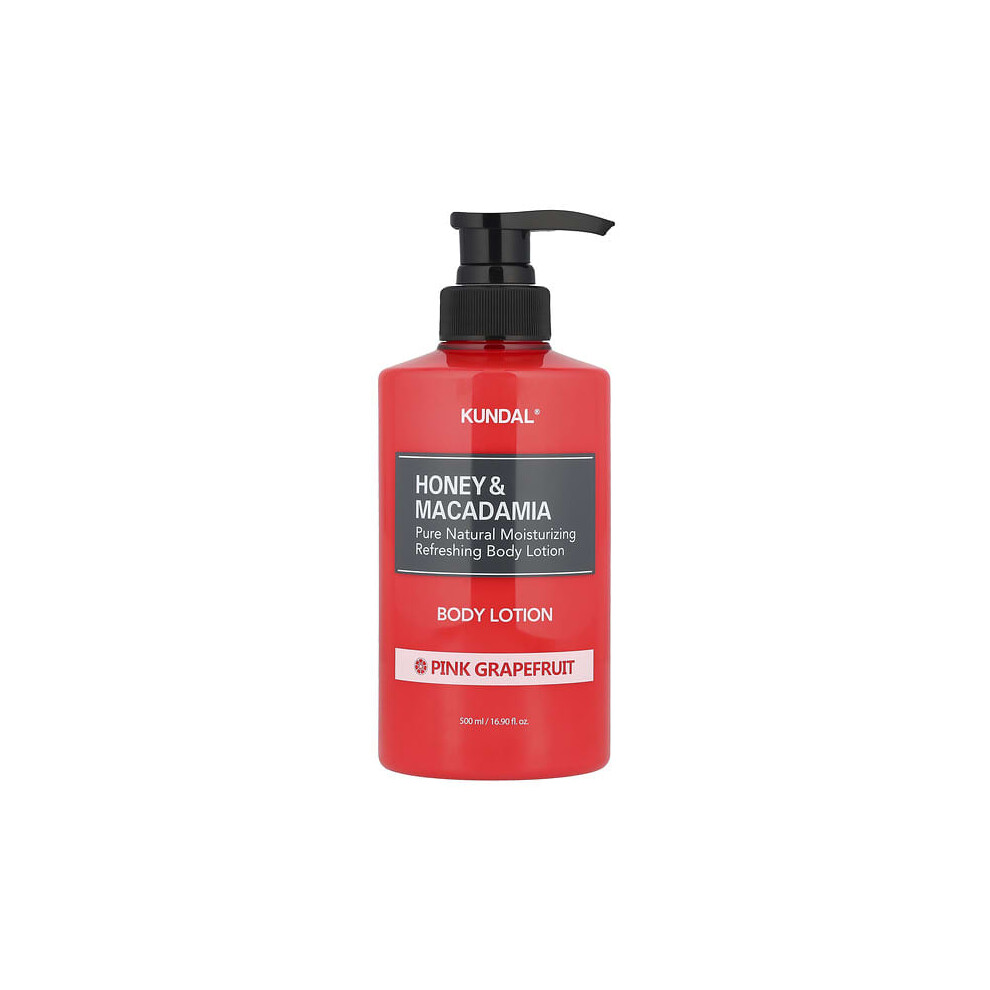 Kundal Pink Honey & Macadamia, Body Lotion, Grapefruit