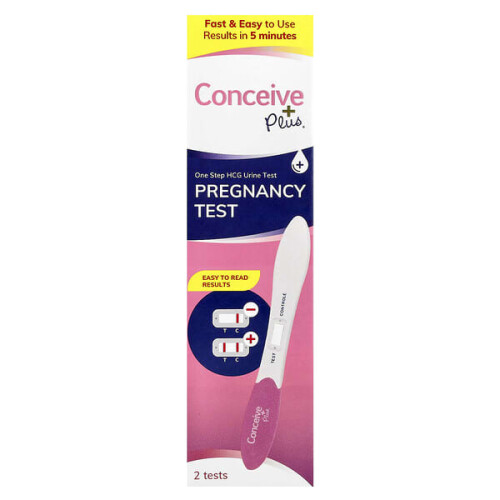 Conceive Plus, Teste de Gravidez, 2 Testes