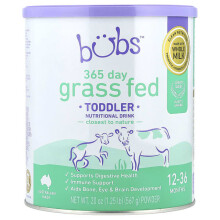 Boisson Nutritionnelle en Poudre pour Tout-Petits 365 Jours Nourris Ă l'Herbe, 12-36 Mois