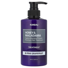 Kundal, Miod i Makadamia, Terapia, Pomarańczowy Grejpfrut, 16,9 fl oz (500 ml)