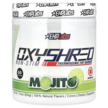 OxyShred Non-Stim, Thermogener Fettverbrenner, Mojito