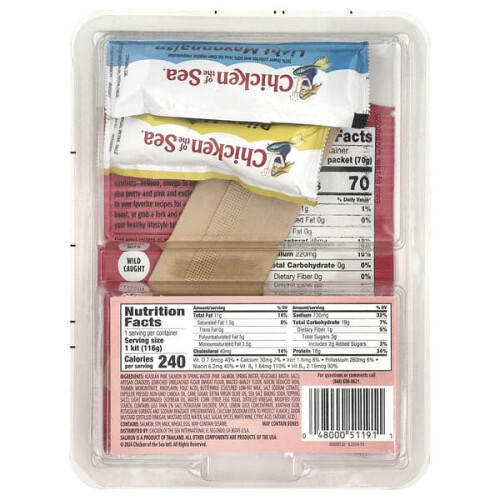 Packet Up!, Pink Salmon Salad Kit 2