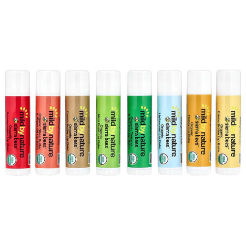Sierra Bees, Pack Combo de Baumes à Lèvres Biologiques 1