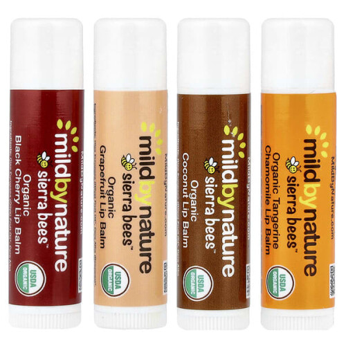 Sierra Bees, Organische Lippenpflege, Vielfaltspackung 1