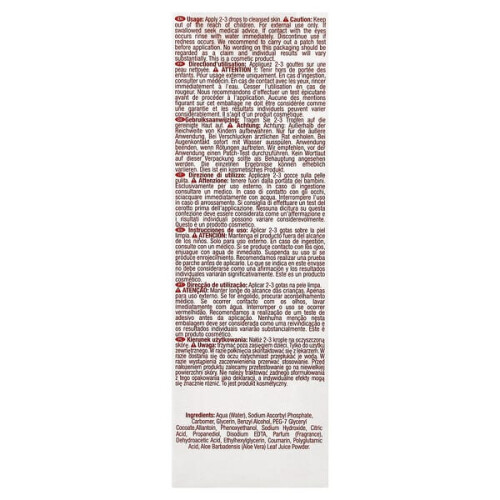 Complexe Vitamine C Acide Polyglutamique, Sérum Visuel Régénérant Avancé 1