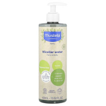 Mustela, Água de Micelar, Face & Corpo, Sem Fragrância, 13,52 fl oz (400 ml)