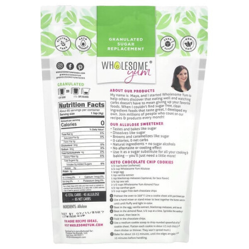 Allulose Sugar Replacement, Granulated 1