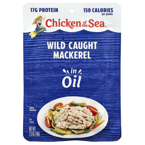 Wild Caught Mackerel in Oil
