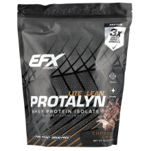 Isolat de protéine de lactosérum Protalyn, pépites de chocolat