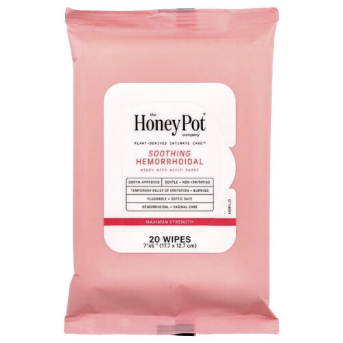 Lingettes Hémorroïdes Apaisantes, Force Maximale