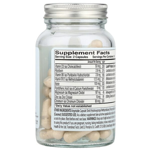Health and Her, Vikt Hantering Probiotika + Multi-Nutrients, 60 Kapslar 1