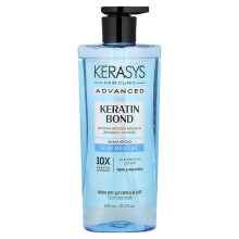 Kerasys, Advanced, Keratiini sidoksella Shampoo, Silky Moisture, 20,2 fl oz (600 ml)