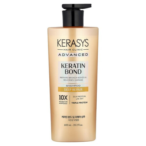 Kerasys, Advanced, Keratin Bond Shampoo, Deep Repair, 20.2 fl oz (600 ml)